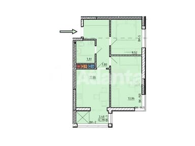 2-комнатная квартира по адресу ул. Таирова (площадь 51,2 м²) - фото 30 2-комнатная квартира по адресу ул. Таирова (площадь 51,2 м²) - Atlanta.ua - фото 30