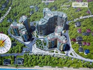 1-комнатная квартира по адресу ул. Золотой берег (площадь 48,5 м²) - imageAlt 6 1-комнатная квартира по адресу ул. Золотой берег (площадь 48,5 м²) - Atlanta.ua - imageAlt 6