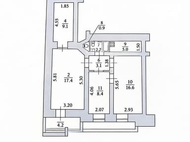 Комерційна нерухомість за адресою вул. Маразлієвська (площа 67,4 м²) - фото 6 Комерційна нерухомість за адресою вул. Маразлієвська (площа 67,4 м²) - Atlanta.ua - фото 6
