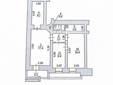 Комерційна нерухомість за адресою вул. Маразлієвська (площа 67,4 м²) - фото 8 Комерційна нерухомість за адресою вул. Маразлієвська (площа 67,4 м²) - Atlanta.ua - фото 8