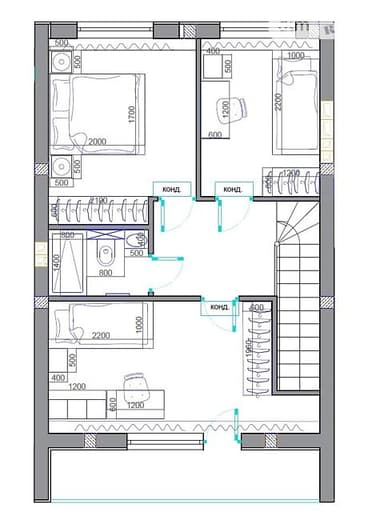 Дом по адресу ул. Фруктовая (площадь 92 м²) - imageAlt 96 Дом по адресу ул. Фруктовая (площадь 92 м²) - Atlanta.ua - imageAlt 96