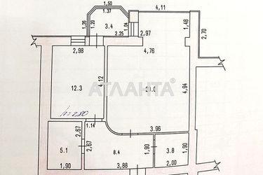 1-room apartment apartment by the address st. Vishnevaya (area 63,0 m2) - Atlanta.ua - photo 34