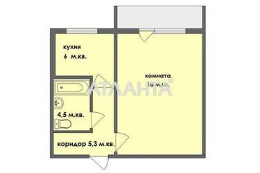 1-room apartment apartment by the address st. Frantsuzskiy bul Proletarskiy bul (area 32,0 m2) - Atlanta.ua - photo 13