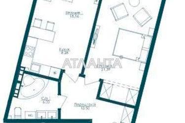 1-room apartment apartment by the address st. Frantsuzskiy bul Proletarskiy bul (area 70,0 m2) - Atlanta.ua - photo 10