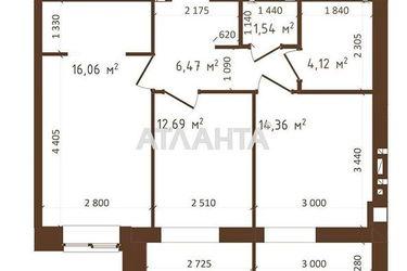 2-rooms apartment apartment by the address st. Sakharova (area 56,9 m2) - Atlanta.ua - photo 8