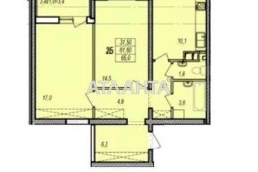 2-rooms apartment apartment by the address st. Prokhorovskaya Khvorostina (area 66,4 m2) - Atlanta.ua - photo 12
