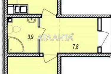 1-room apartment apartment by the address st. Prokhorovskaya Khvorostina (area 51,6 m2) - Atlanta.ua - photo 6
