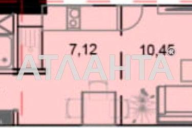 1-комнатная квартира по адресу ул. Гагаринское плато (площадь 26,1 м2) - Atlanta.ua - фото 10