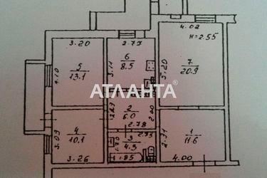 3-комнатная квартира по адресу Небесной Сотни пр. (площадь 75,0 м2) - Atlanta.ua - фото 20