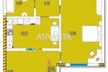 1-room apartment apartment by the address st. Stroitelnaya (area 43,0 m2) - Atlanta.ua - photo 7