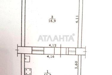 1-room apartment apartment by the address st. Srednyaya Osipenko (area 30,5 m2) - Atlanta.ua - photo 15