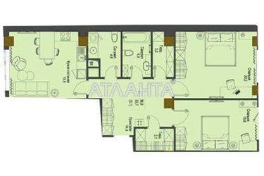 2-rooms apartment apartment by the address st. Frantsuzskiy bul Proletarskiy bul (area 85,8 m2) - Atlanta.ua - photo 7