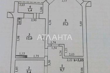 1-кімнатна квартира за адресою вул. Заболотного ак. (площа 50 м²) - фото 28 1-кімнатна квартира за адресою вул. Заболотного ак. (площа 50 м²) - Atlanta.ua - фото 28