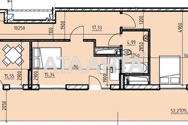 2-rooms apartment apartment by the address st. Radostnaya (area 91,2 m2) - Atlanta.ua - photo 6