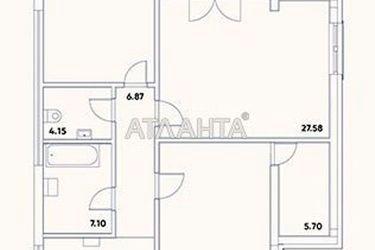 2-rooms apartment apartment by the address st. Repina (area 110,2 m2) - Atlanta.ua - photo 8