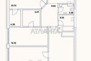 3-rooms apartment apartment by the address st. Repina (area 133,5 m2) - Atlanta.ua - photo 9
