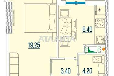 1-room apartment apartment by the address st. Bugaevskaya Instrumentalnaya (area 38,6 m2) - Atlanta.ua - photo 10