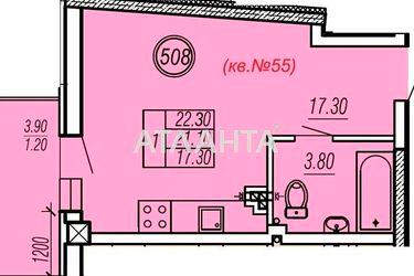 1-room apartment apartment by the address st. Stepovaya (area 21,8 m2) - Atlanta.ua - photo 4