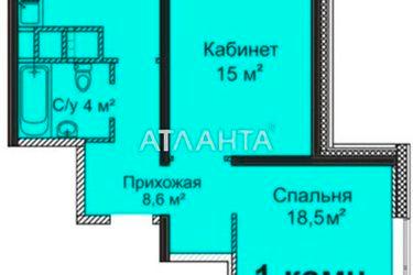 2-rooms apartment apartment by the address st. Varnenskaya (area 58,0 m2) - Atlanta.ua - photo 10