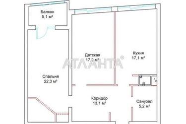 2-rooms apartment apartment by the address st. Novoberegovaya (area 80,0 m2) - Atlanta.ua - photo 20