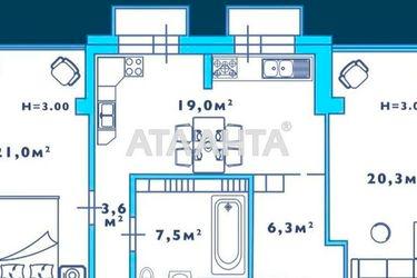 3-rooms apartment apartment by the address st. Bocharova gen (area 77,0 m2) - Atlanta.ua - photo 10
