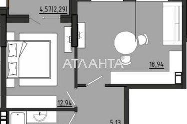 1-кімнатна квартира за адресою вул. Чехова (площа 44,2 м2) - Atlanta.ua - фото 3