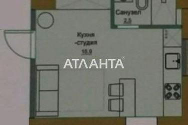 1-room apartment apartment by the address st. Stroitelnyy per (area 20,7 m2) - Atlanta.ua - photo 6