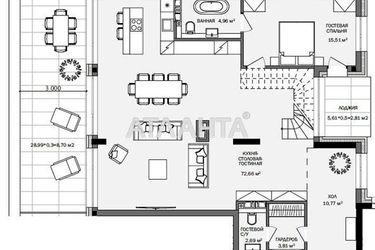 4+-rooms apartment apartment by the address st. Frantsuzskiy bul Proletarskiy bul (area 225,6 m2) - Atlanta.ua - photo 9