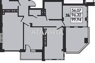 3-rooms apartment apartment by the address st. Nikolaevskaya (area 103,5 m2) - Atlanta.ua - photo 6