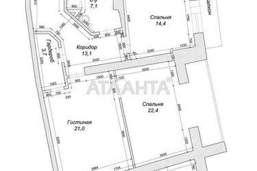 2-кімнатна квартира за адресою вул. Левітана (площа 95,4 м2) - Atlanta.ua - фото 13