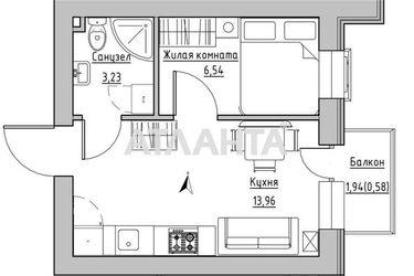 1-room apartment apartment by the address st. Spreysa (area 24,3 m2) - Atlanta.ua - photo 4