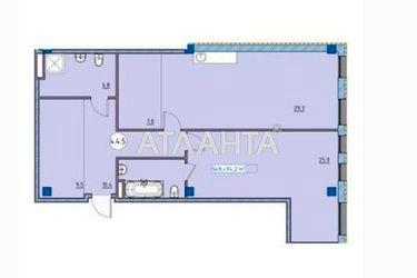 2-rooms apartment apartment by the address st. Primorskaya Suvorova (area 94,2 m2) - Atlanta.ua - photo 8