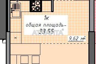 1-room apartment apartment by the address st. Kurortnyy per (area 32,0 m2) - Atlanta.ua - photo 6