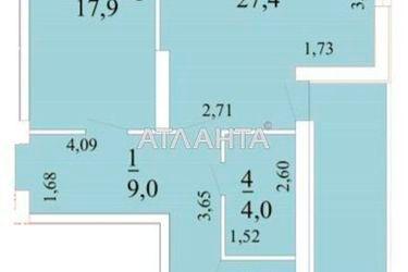 2-rooms apartment apartment by the address st. Novatorov (area 86,2 m2) - Atlanta.ua - photo 18