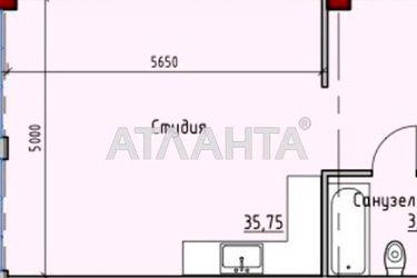 1-room apartment apartment by the address st. Primorskaya Suvorova (area 42,6 m2) - Atlanta.ua - photo 7