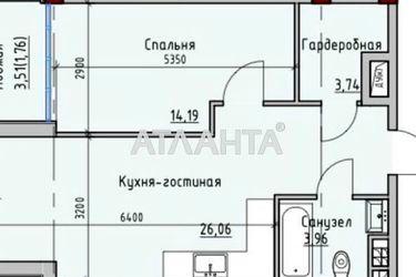 1-room apartment apartment by the address st. Primorskaya Suvorova (area 51,0 m2) - Atlanta.ua - photo 5