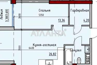 1-room apartment apartment by the address st. Primorskaya Suvorova (area 52,0 m2) - Atlanta.ua - photo 8