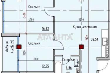 2-rooms apartment apartment by the address st. Primorskaya Suvorova (area 43,0 m2) - Atlanta.ua - photo 5
