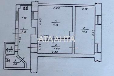2-комнатная квартира по адресу ул. Головатого атам. (площадь 36,0 м2) - Atlanta.ua - фото 6