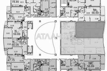 1-room apartment apartment by the address st. Vannyy per (area 39,0 m2) - Atlanta.ua - photo 13