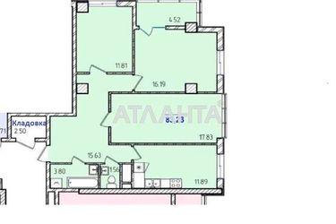 3-rooms apartment apartment by the address st. Zhemchuzhnaya (area 83,2 m2) - Atlanta.ua - photo 30