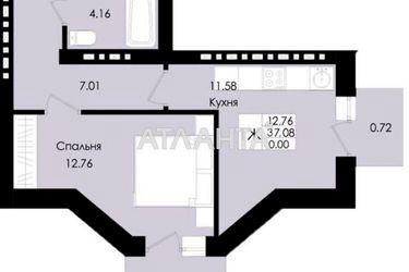 1-room apartment apartment by the address st. Varshavskiy proezd (area 37,0 m2) - Atlanta.ua - photo 7