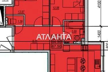 3-комнатная квартира по адресу ул. Заболотного ак. (площадь 67,4 м2) - Atlanta.ua - фото 11