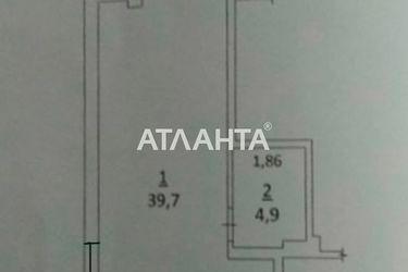 1-room apartment apartment by the address st. Solnechnaya (area 44,6 m2) - Atlanta.ua - photo 14