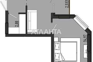 1-room apartment apartment by the address st. Chekhova (area 51,5 m2) - Atlanta.ua - photo 11