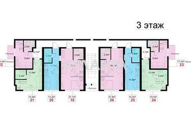 1-room apartment apartment by the address st. Pervomayskiy 1 y per (area 11,4 m2) - Atlanta.ua - photo 13
