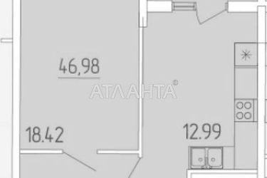 1-room apartment apartment by the address st. Krasnova (area 49,0 m2) - Atlanta.ua - photo 7
