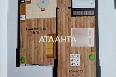 1-room apartment apartment by the address st. Nikolaevskaya (area 49,9 m2) - Atlanta.ua - photo 15
