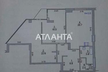 3-rooms apartment apartment by the address st. Parkovaya (area 76,0 m2) - Atlanta.ua - photo 34
