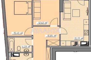 2-rooms apartment apartment by the address st. Kurortnyy per (area 63,2 m2) - Atlanta.ua - photo 12